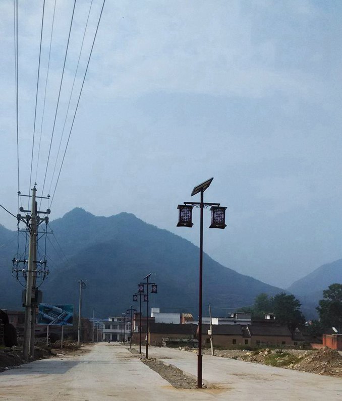 太阳能路灯在景区的图片工程,获得节能奖 太阳能路灯在景区的图片工程,获得节能奖